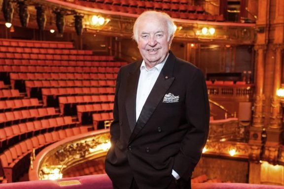 At home at the London Palladium